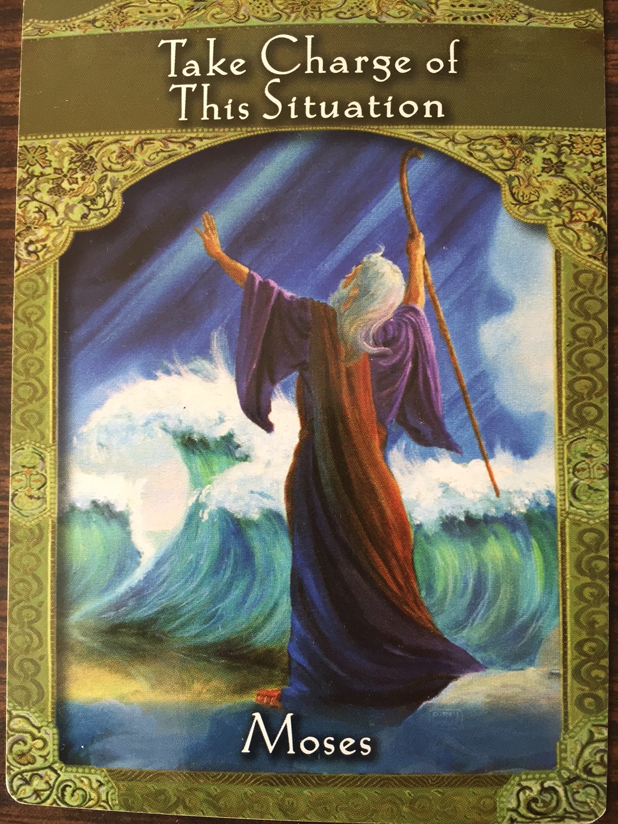 Moses-Ascended Mater Card by Doreen Virtue